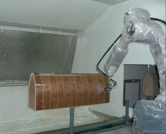 家具機(jī)器人噴漆線