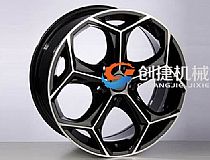 汽車輪轂無塵噴漆線
